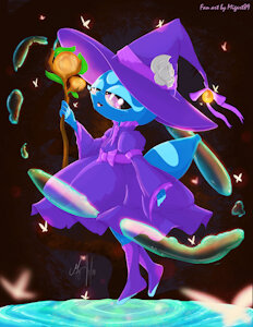 Geckua-Fantasy-Witch by MigART89