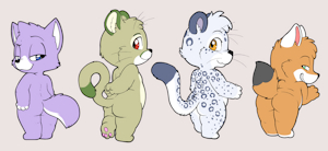 Commission - butts by LKIWS