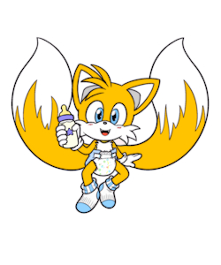 Tails in Diapers by MilestheHedgehog