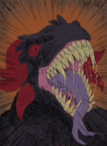 Falling in the maw by Devourer