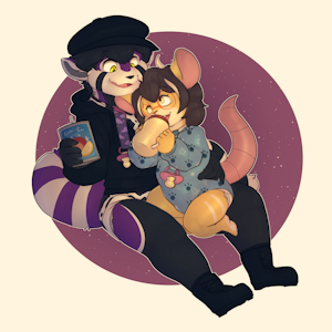 Cuddlebug Siblings (Art by Battler) by TsunderePanda