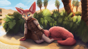 Smug Fox by vm94