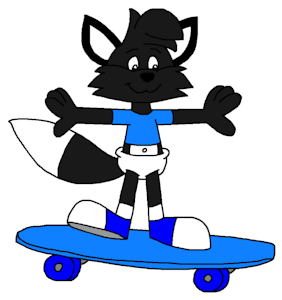 First time skateboarding by Jacksilvermane