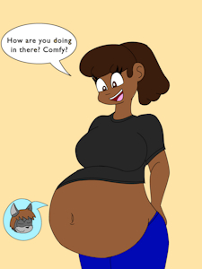 Safe Inside her Belly by SeasideLemons