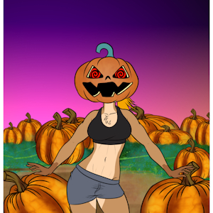 YCH 021 Pumkin Charming 02 by Katsiika