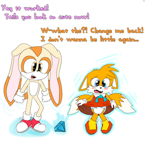 Tails and Cream's Freaky Friday by MilestheHedgehog