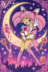 sailor mini moon by palmtree28