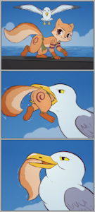 Seagull Food by e254e