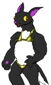 pawprinting - gold dankini by curseofantfire