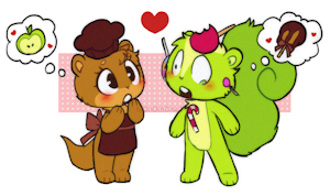 Nutty x Toffi (CanonxFC) HTF by M0n0M0nk11