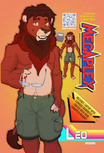 Megaplex'25 - Toy Badge - Leo (Back) by Gebji