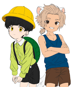 "Souta and Fujimaru" by Wally Darling by TiberiusPonificus