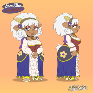 Ewe-Ellen La'Nolini the bighorn sheep by PilloTheStar