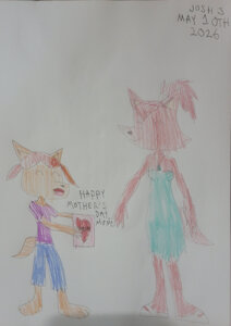 Momoko's Gift on Mother's day 2026 by MegaManstitch87