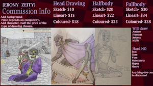 My commissions are officially open! by DaddyZeity
