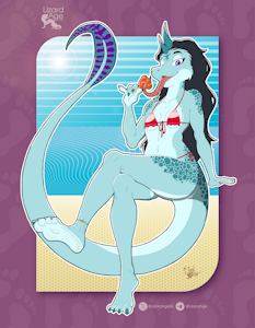Popsiepaws Liz (Vgen Challenge) by LizardAge