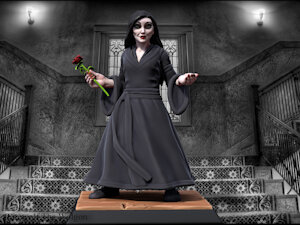 Heroforge: Morticia Addams by FIREWOLF1990