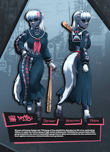 Mitsu the Honey Badger by MitsuSama