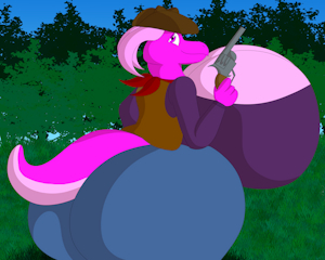 Gunslinger Kobold by KingBigWolf