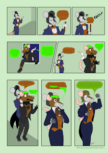 Busted by a Butler (By Walter the JackRabbit) by Dakinu