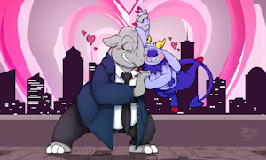 Lance + Gamon <3 by ArtyTheFrog