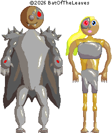 Mecha The Cyborg Mole And His Significant Other Goldendove by BatOfTheLeaves