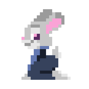 [G] Hama Beads - Judy by PlaneshifterLair