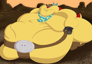 Dillon's Sumo Western by KingBigWolf