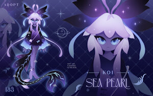 Koi Sea Pearl - Open - ADOPT by CosmicNemesis09