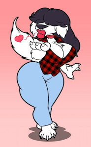 Sweetheart Sheepdog by Luhyzi