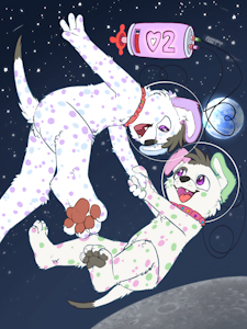 Space Pups! by AuzziPup