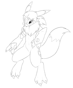 Renamon Brill by Sparkythechu