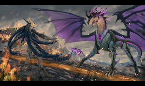 The Line Between Ruin by royzart
