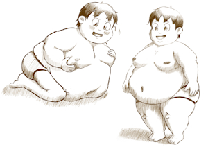 Fatty Shota by Maxicoon