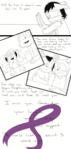 Remembering Grandpa by CrazyFlufferHusky