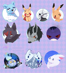 OC: Pokemon by MidnightGospel