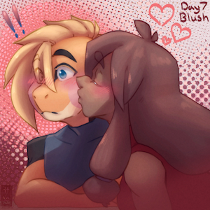 [OCKiss26] Day 7 Blush by Chitafokkusu