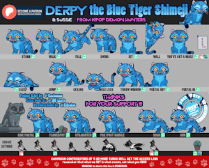 Derpy & Sussie from K-POP DEMON HUNTERS Shimeji [D/L][VIDEO+GIF] by BlackCachomon