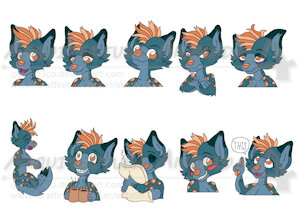 Sunset Sticker Pack [c] by Gato303