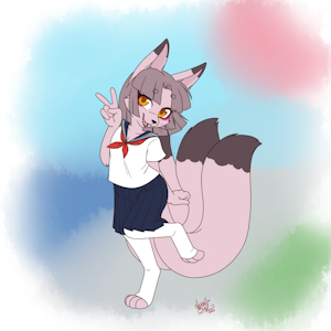 Schoolgirl Softpaw [C] by NekoStar