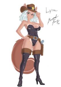 Hot Blooded Mama (Art by Blazeymixthebun) by TsunderePanda