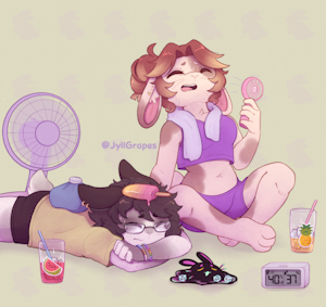 Jesse and Jade by JyllGrapes