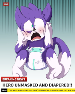 Jude, A Hero Diapered!! (Gift Commission + Story) by EmperorCharmy