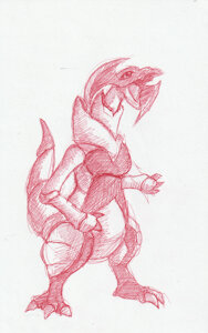 Haxorus by DrakeDrakkon