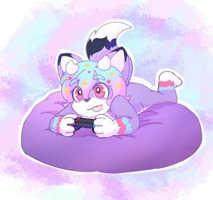 playing on the Switch by Kato10