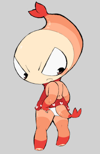 SHRIMPO PANTY SHOT!!! by SadSatan