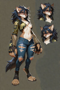 Theresa Vix the Werewolf by scorpianpp