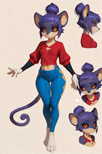 Chedder the Rattata by scorpianpp