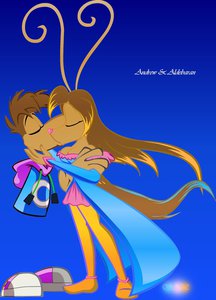 Andrew And Aldebaran kiss  by Lestarilly