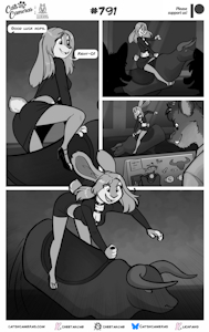 Cats n Cameras Strip 791 - Bun of Steel by cheetahjab